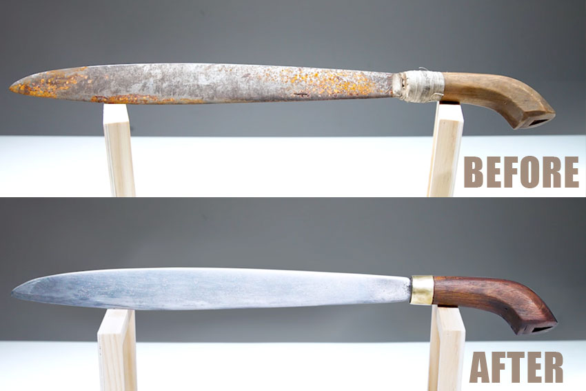 How-to-clean-rust-from-machetes