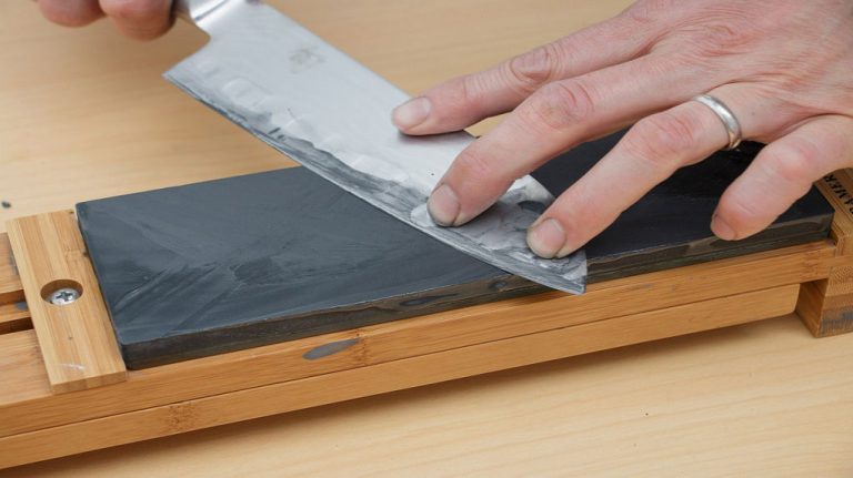 How to Use a Sharpening Stone Effectively: Step by Step Guide! - JUST